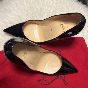 Christian Louboutin So Kate size 40.5 used no return Patton leather